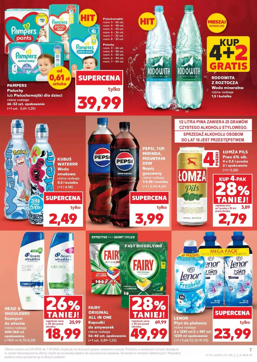 Gazetka promocyjna Kaufland  ważna od 02.01.2026 - Strona 7.