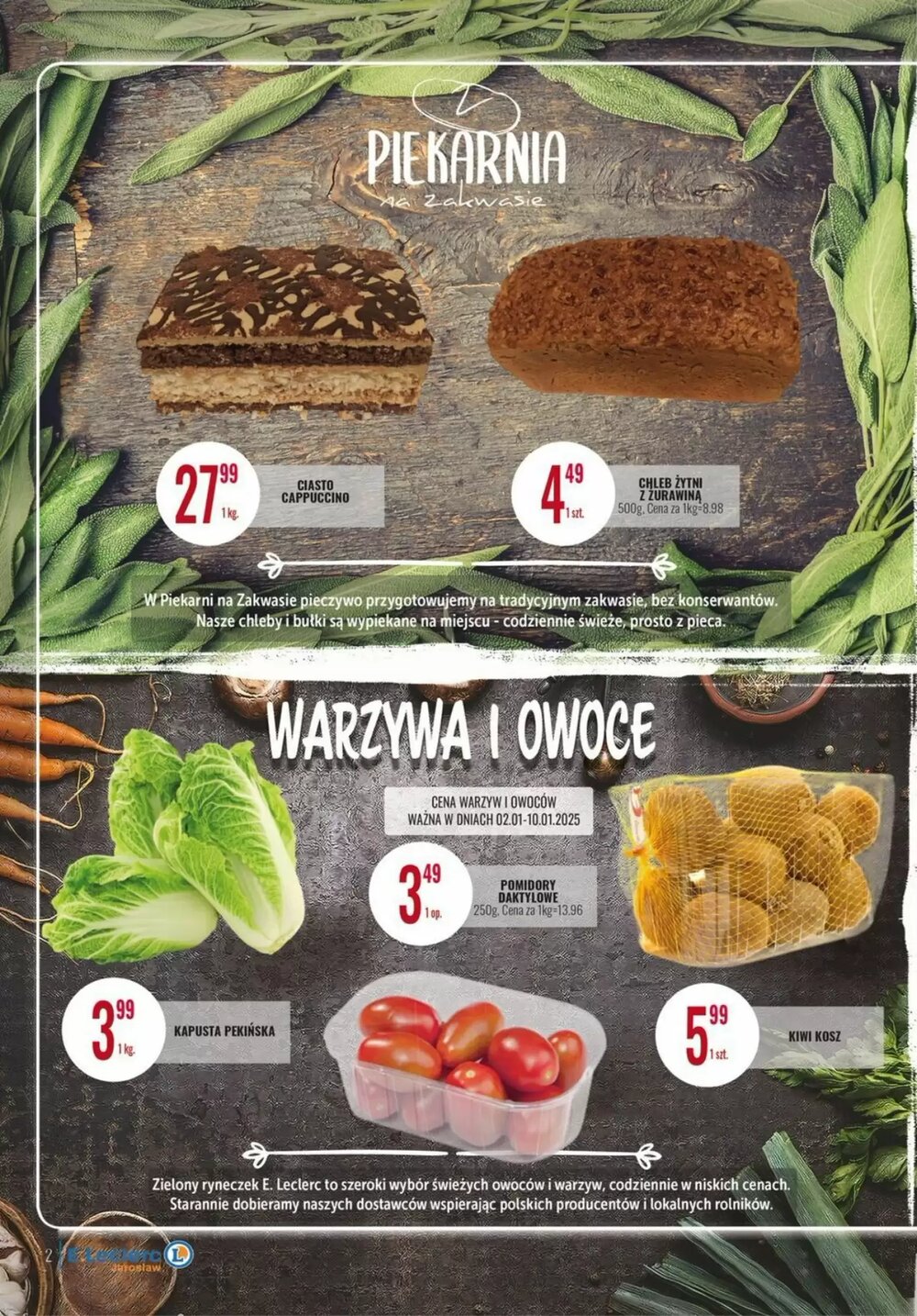 Gazetka promocyjna E.Leclerc  ważna od 02.01.2026 - Strona 2.