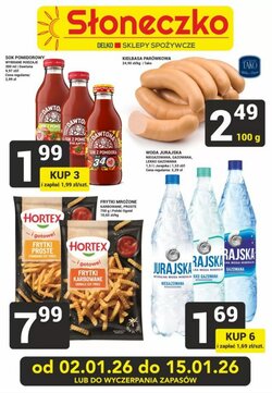 Gazetka promocyjna Słoneczko  ważna od 02.01.2026 - Strona 1.