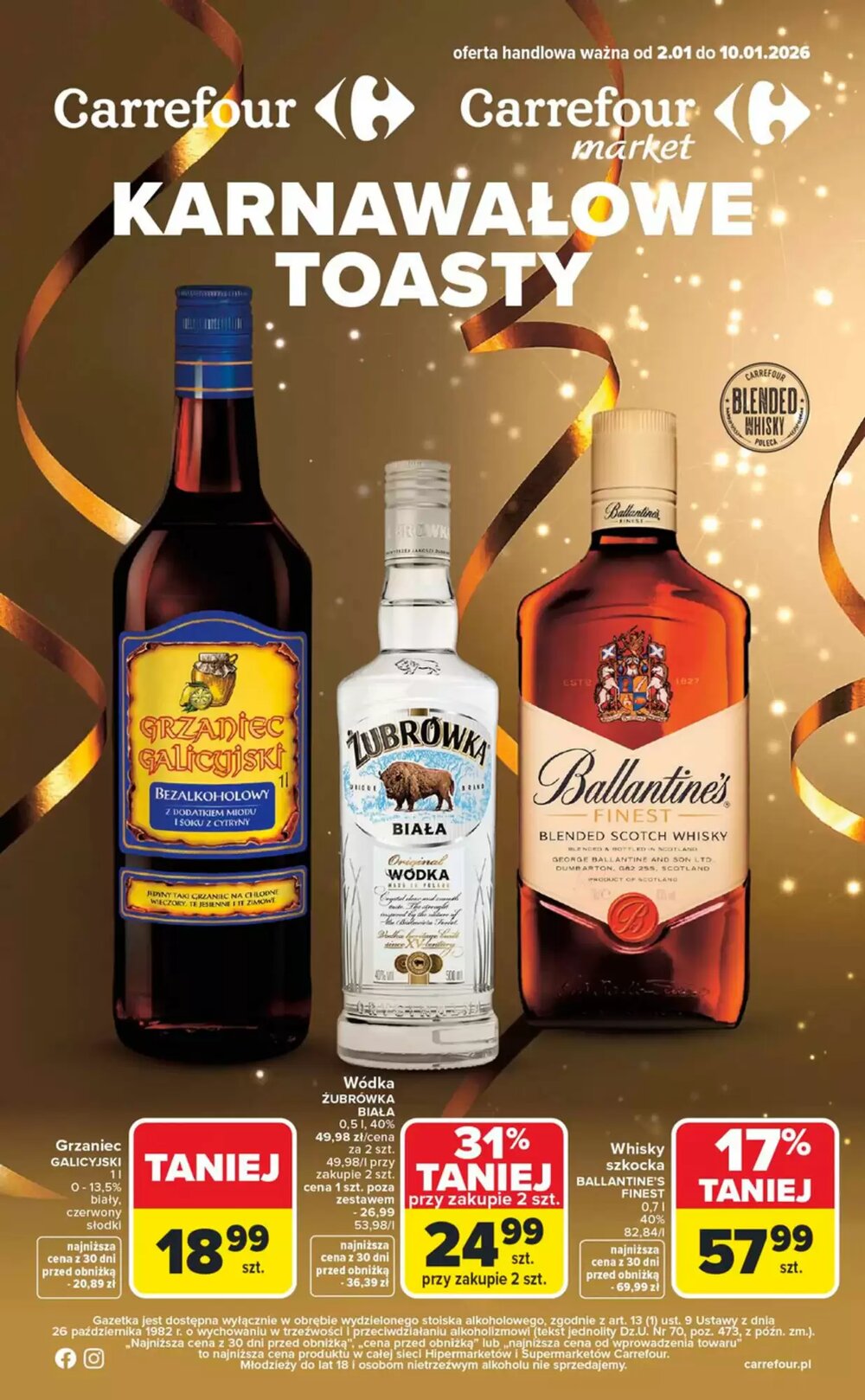 Gazetka promocyjna Carrefour  ważna od 02.01.2026 - Strona 1.