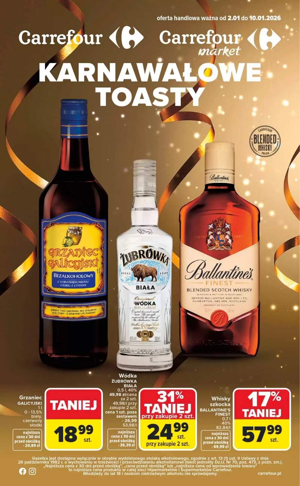 Gazetka promocyjna Carrefour Market  ważna od 02.01.2026 - Strona 1.