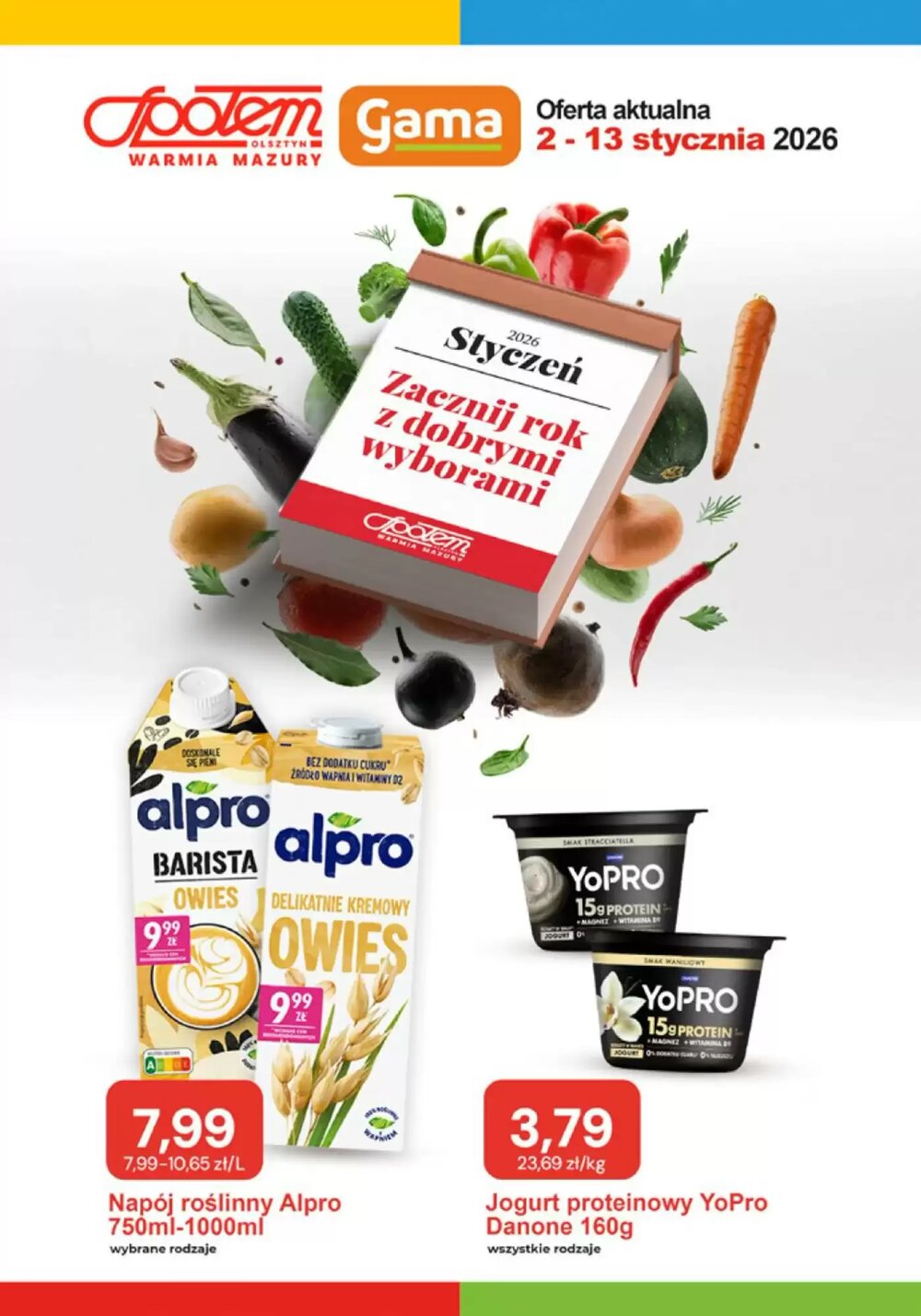 Gazetka promocyjna Społem  ważna od 02.01.2026 - Strona 1.