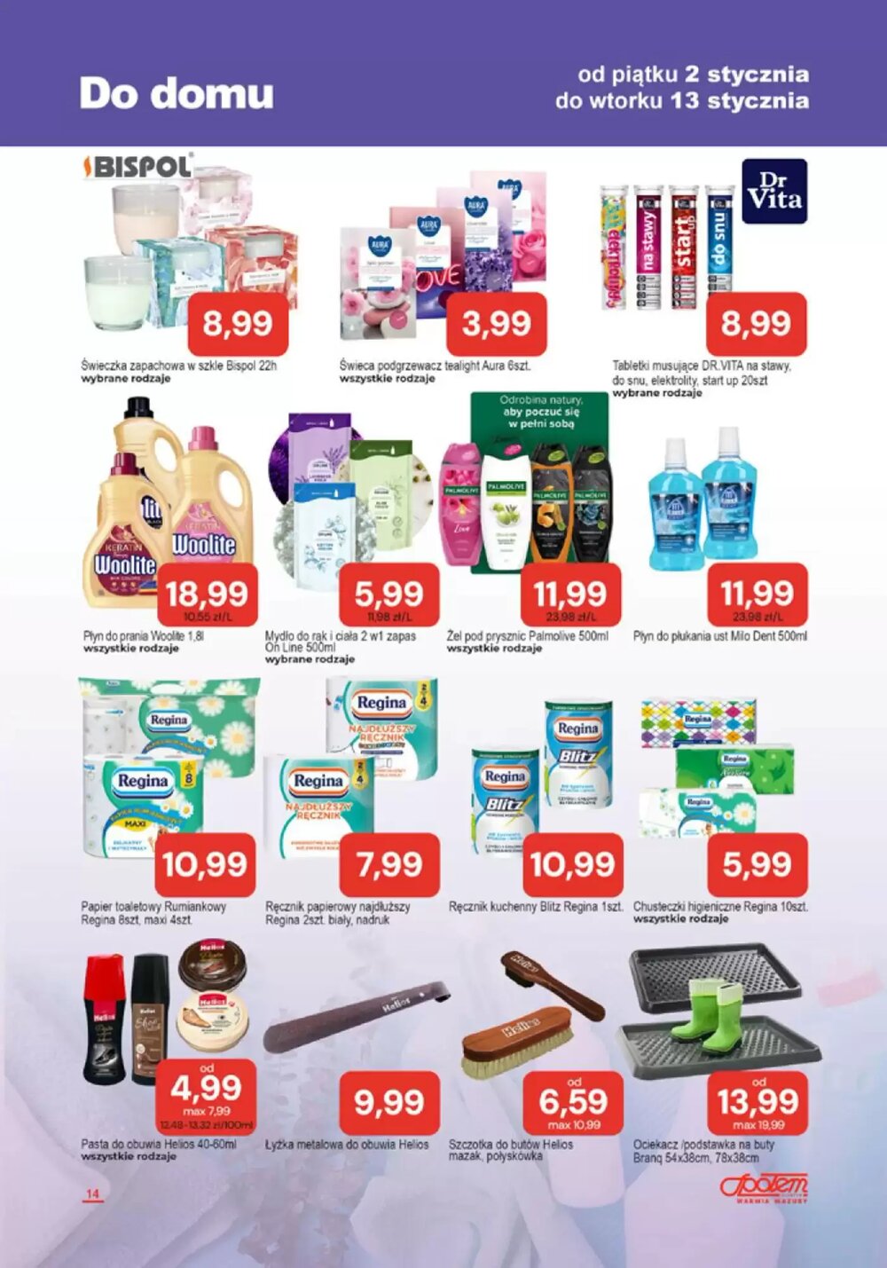 Gazetka promocyjna Społem  ważna od 02.01.2026 - Strona 14.