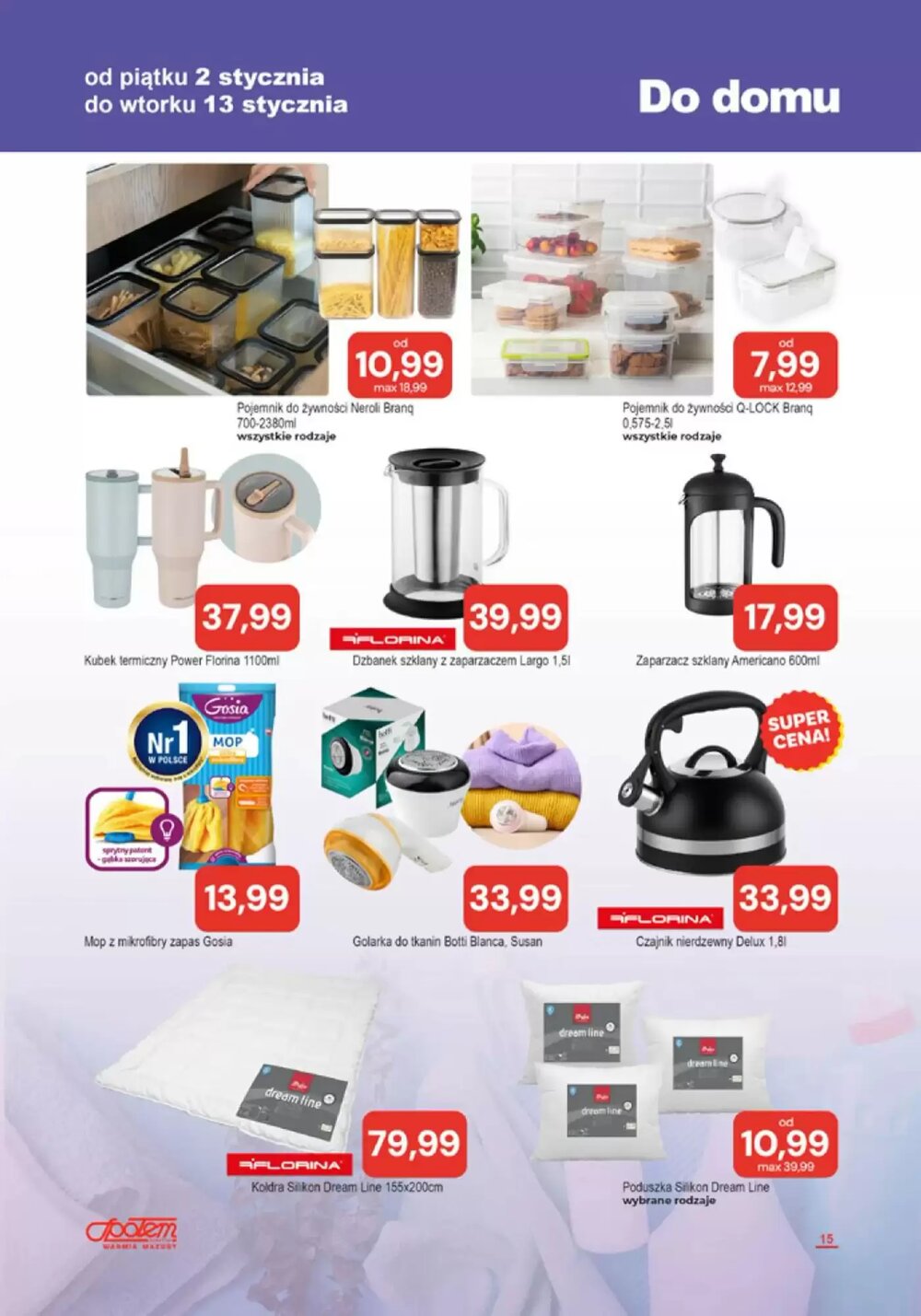 Gazetka promocyjna Społem  ważna od 02.01.2026 - Strona 15.