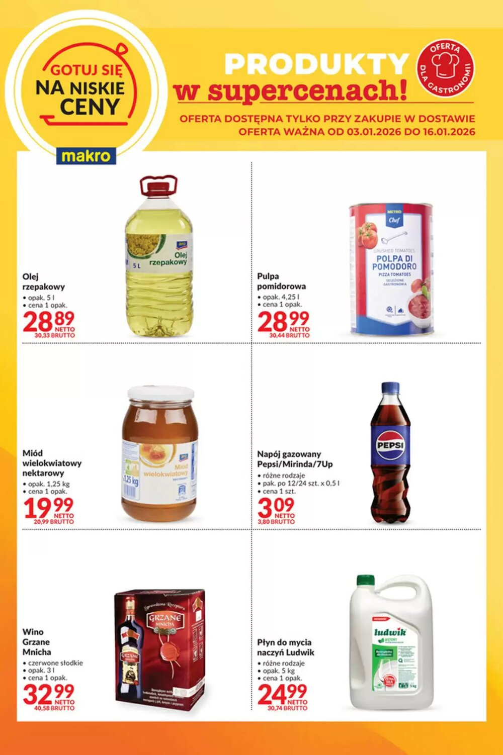 Gazetka promocyjna Makro  ważna od 03.01.2026 - Strona 1.
