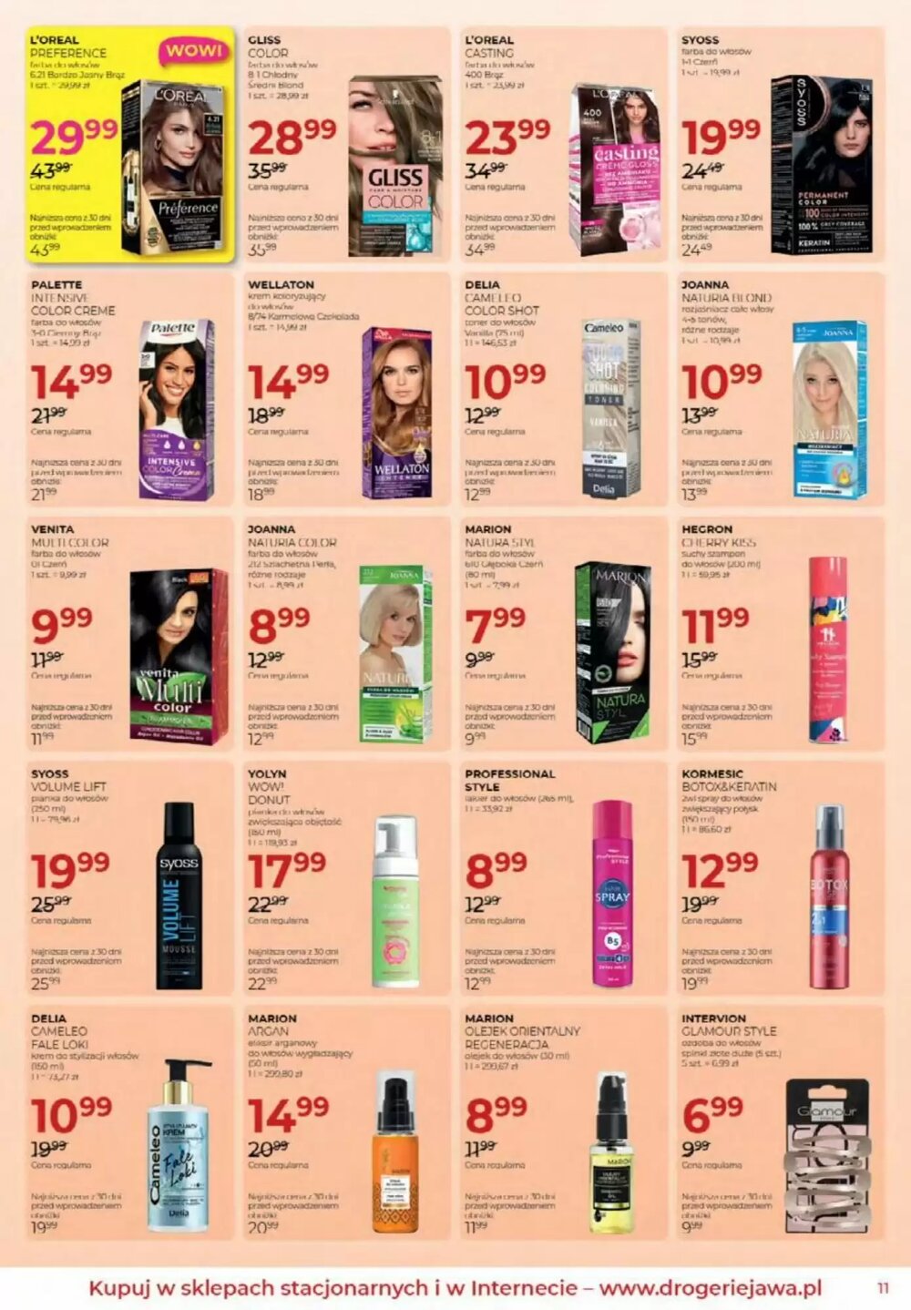 Gazetka promocyjna Jawa Drogerie  ważna od 03.01.2026 - Strona 11.