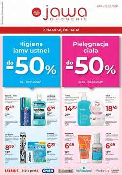 Gazetka promocyjna Jawa Drogerie  ważna od 03.01.2026 - Strona 1.