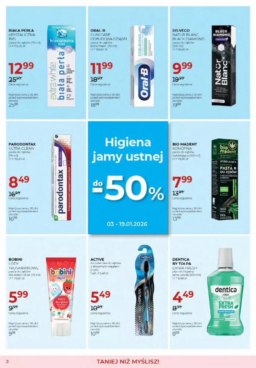 Gazetka promocyjna Jawa Drogerie  ważna od 03.01.2026 - Strona 2.