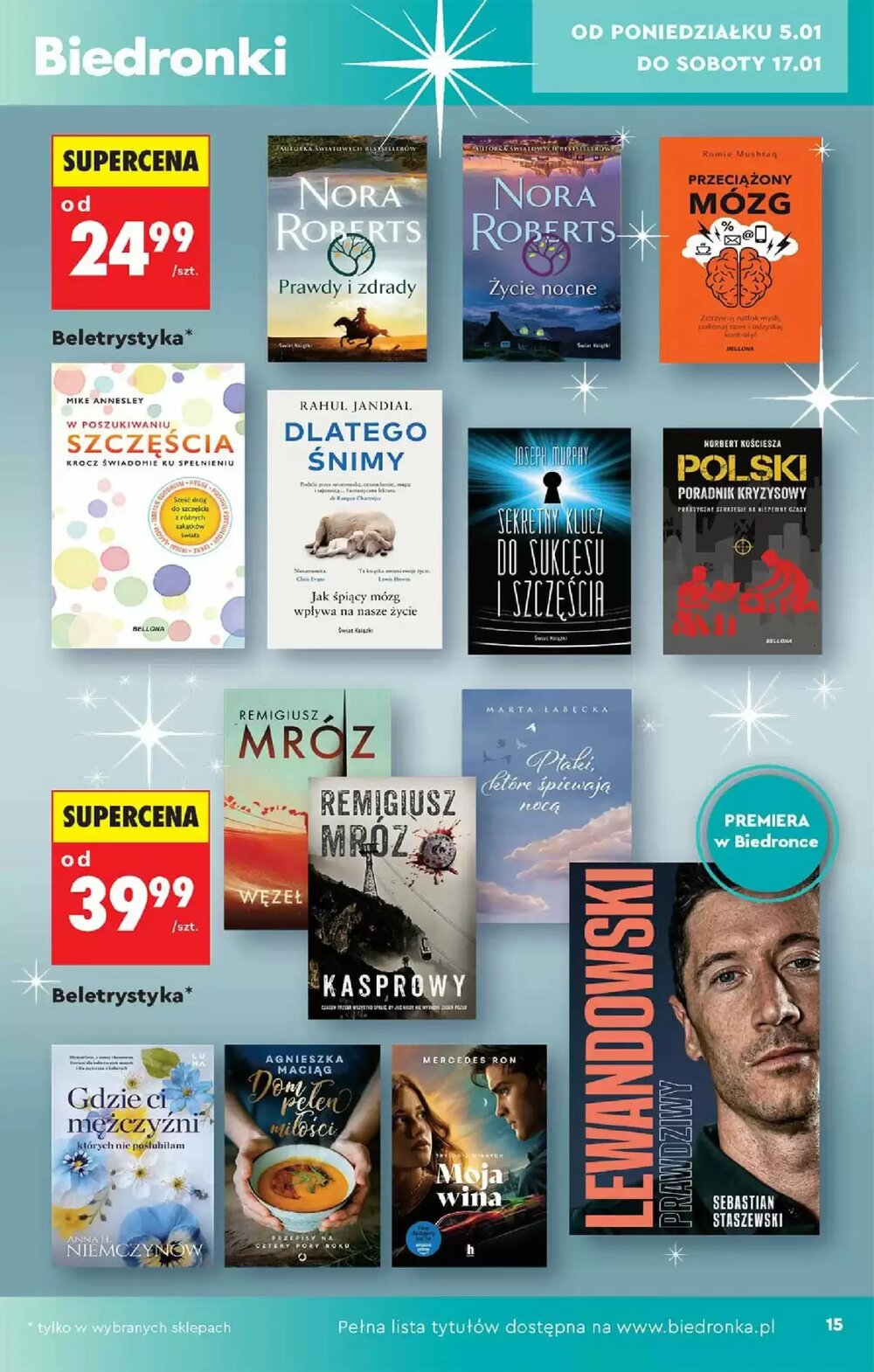 Gazetka promocyjna Biedronka  ważna od 05.01.2026 - Strona 15.