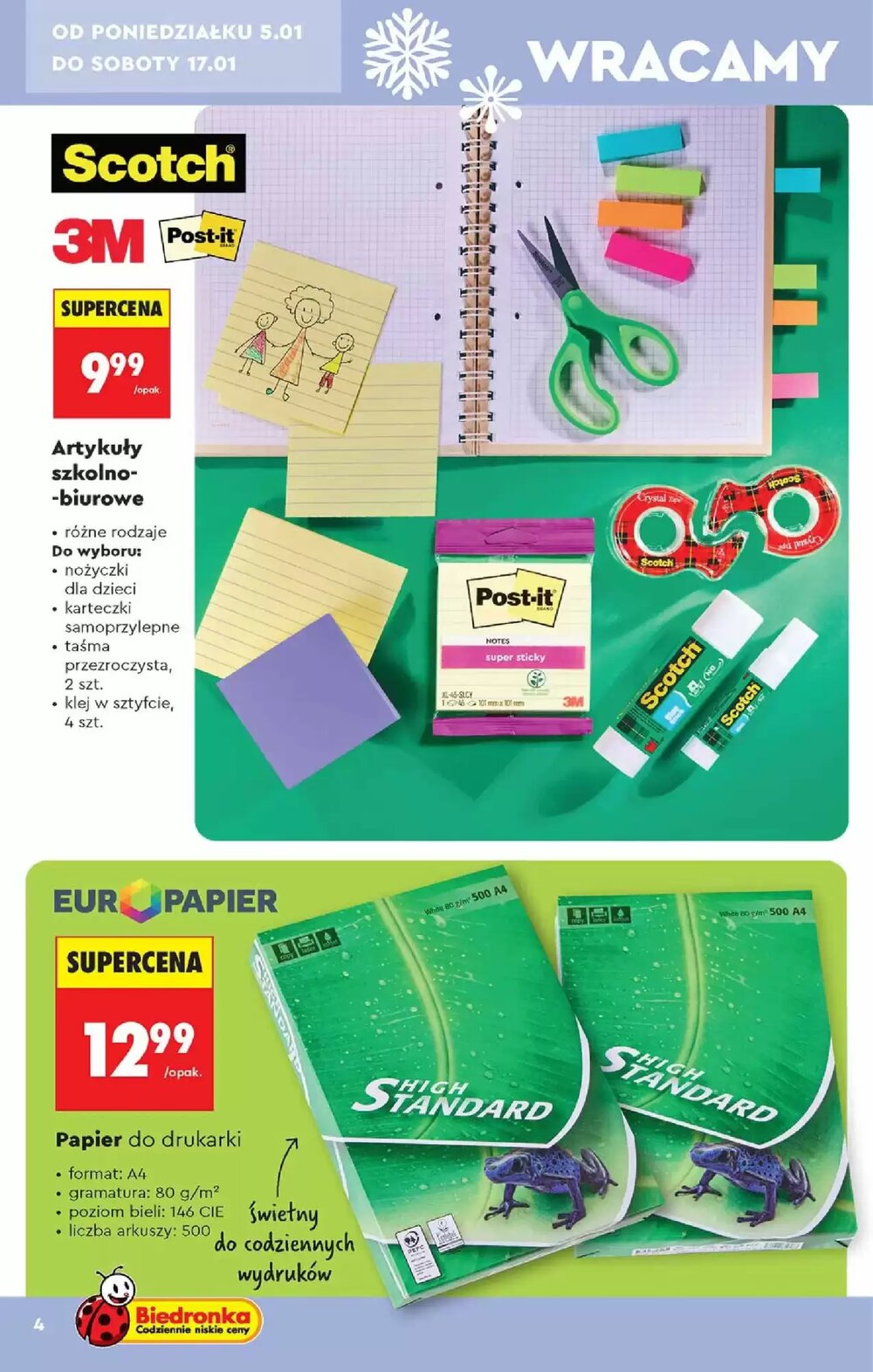 Gazetka promocyjna Biedronka  ważna od 05.01.2026 - Strona 4.