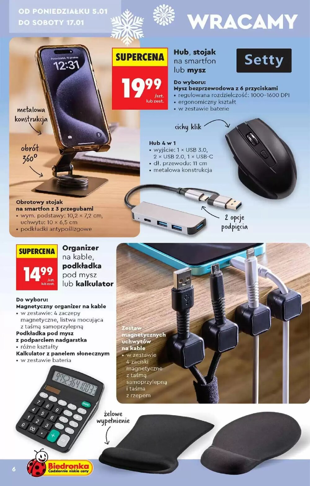 Gazetka promocyjna Biedronka  ważna od 05.01.2026 - Strona 6.