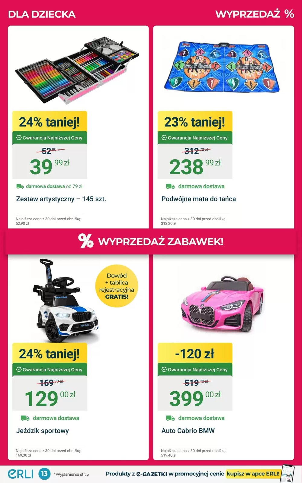 Gazetka promocyjna ERLI  ważna od 05.01.2026 - Strona 13.