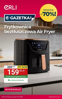 Gazetka promocyjna ERLI ważna od 05.01.2026