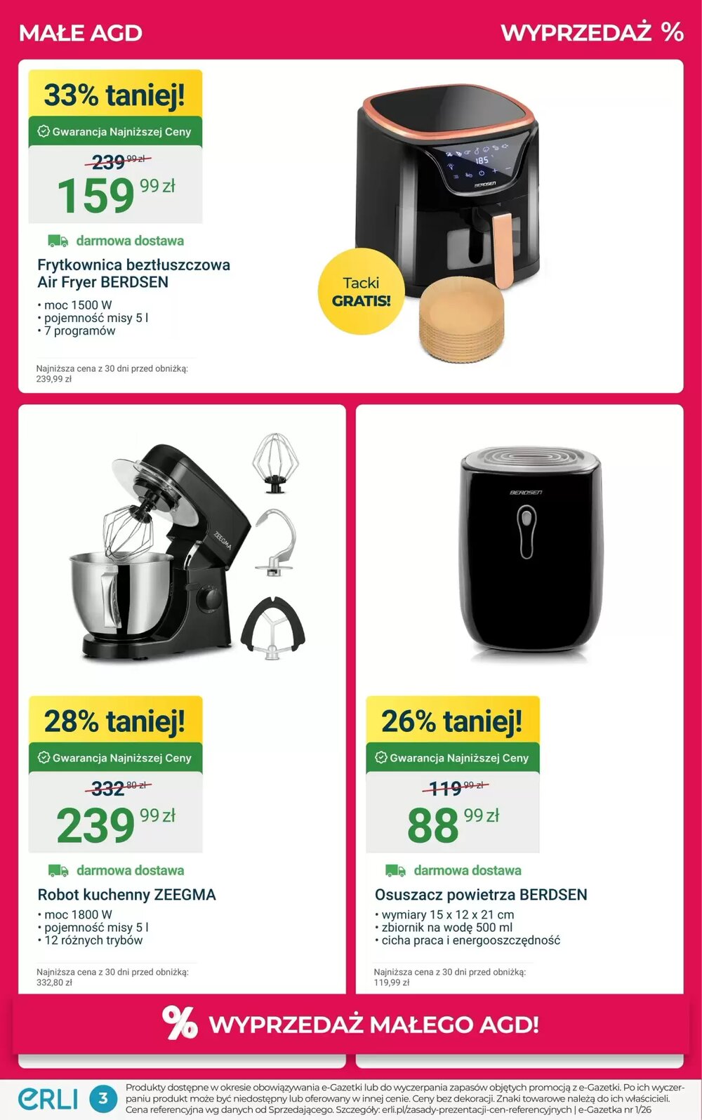 Gazetka promocyjna ERLI  ważna od 05.01.2026 - Strona 3.