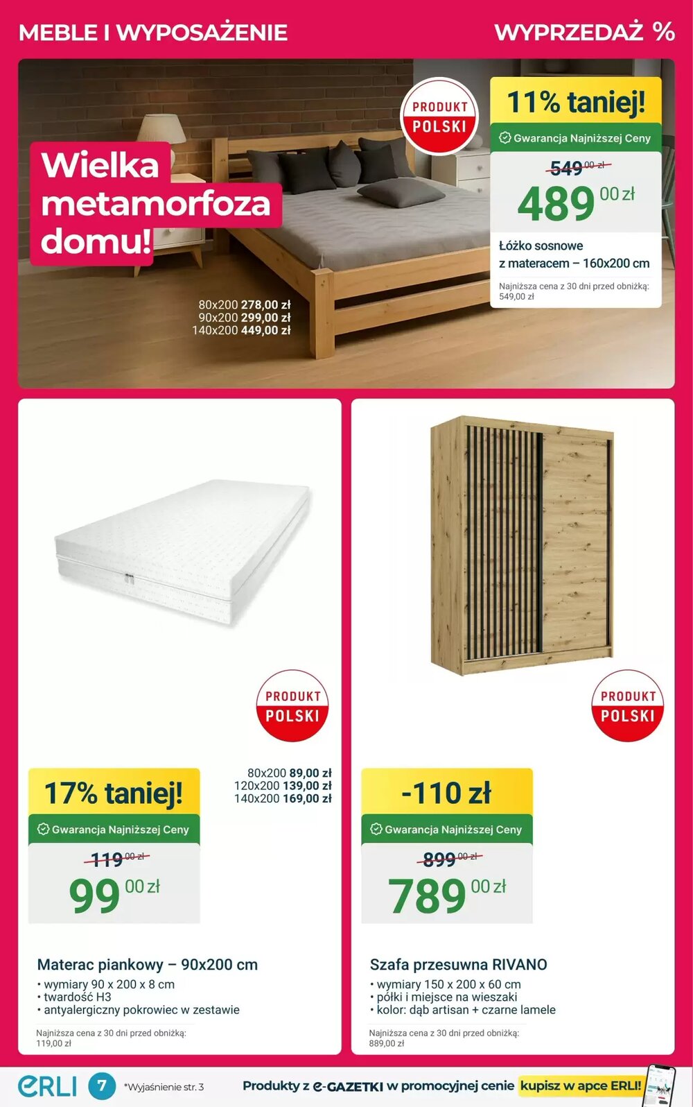 Gazetka promocyjna ERLI  ważna od 05.01.2026 - Strona 7.