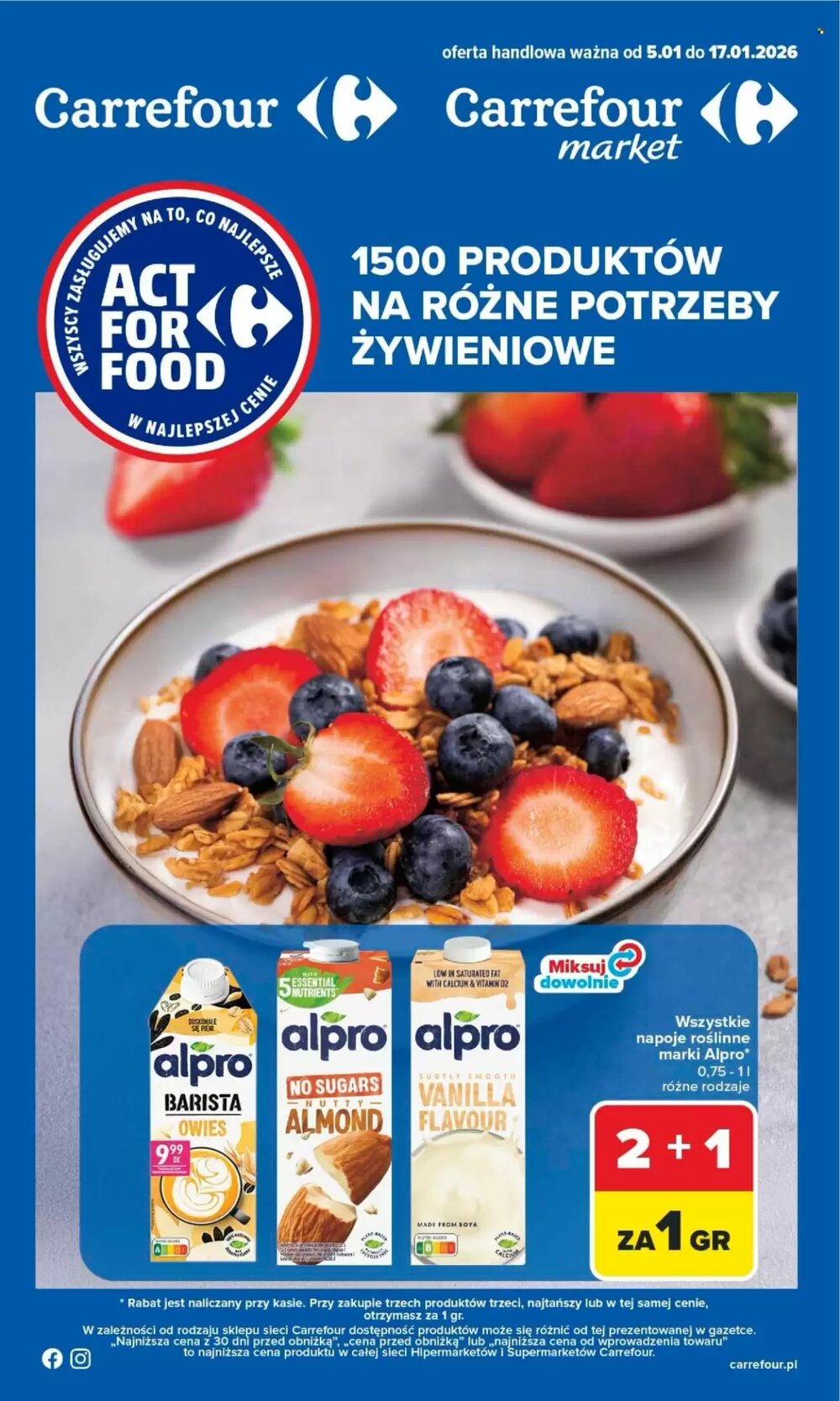 Gazetka promocyjna Carrefour  ważna od 05.01.2026 - Strona 1.