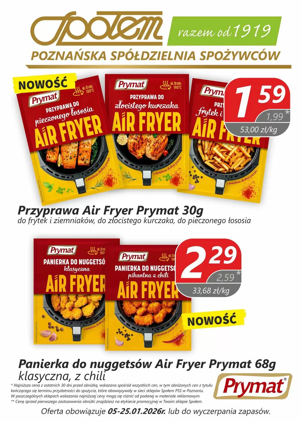 Gazetka promocyjna Społem  ważna od 05.01.2026 - Strona 1.