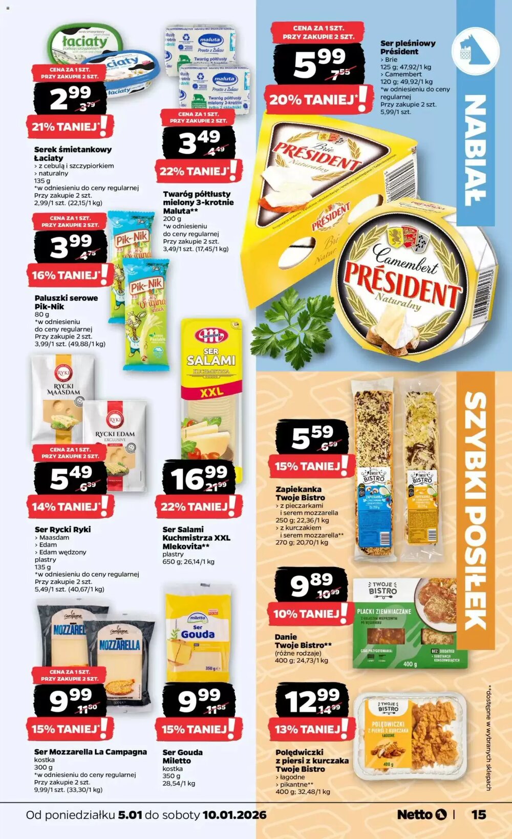Gazetka promocyjna Netto  ważna od 05.01.2026 - Strona 15.