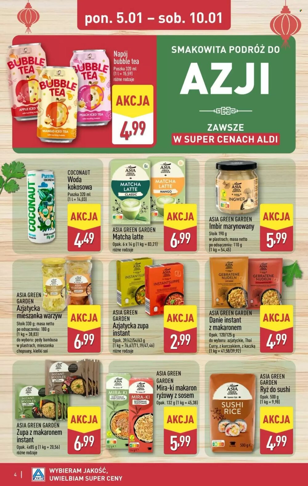 Gazetka promocyjna ALDI  ważna od 05.01.2026 - Strona 4.