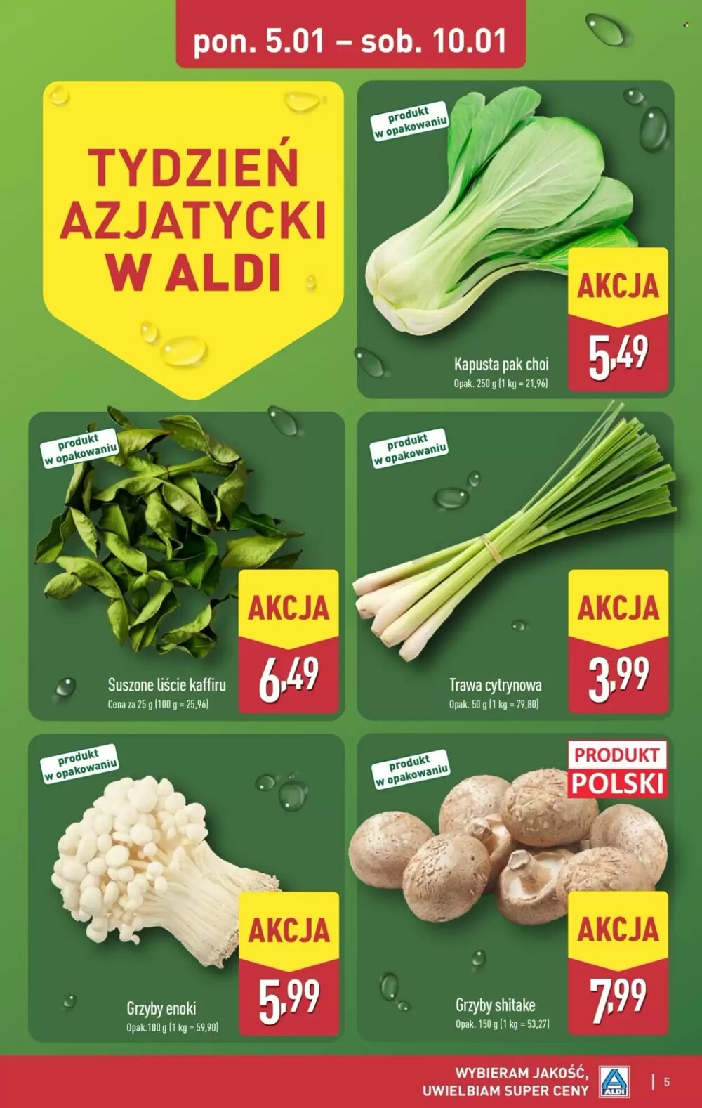 Gazetka promocyjna ALDI  ważna od 05.01.2026 - Strona 5.