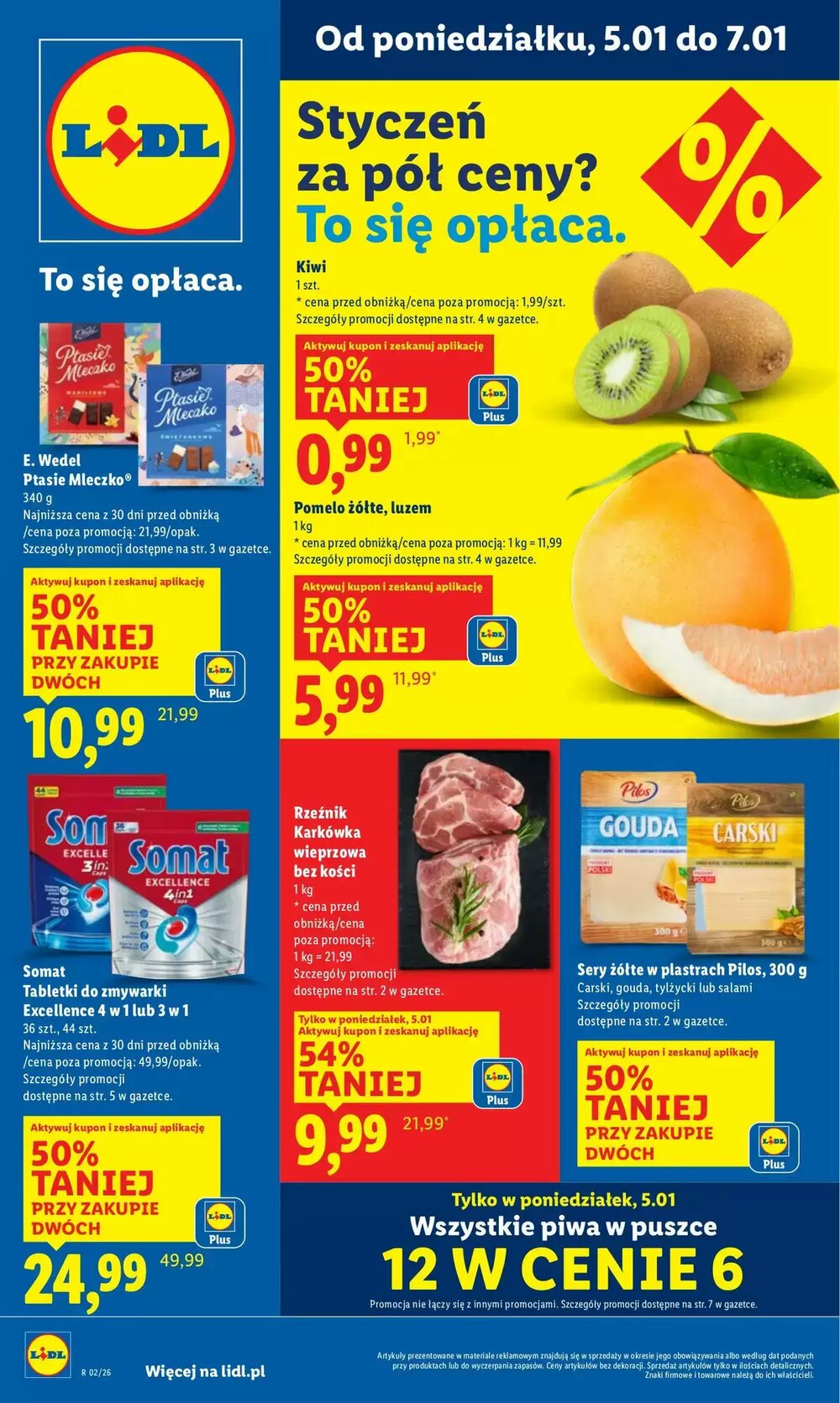 Gazetka promocyjna Lidl  ważna od 05.01.2026 - Strona 1.
