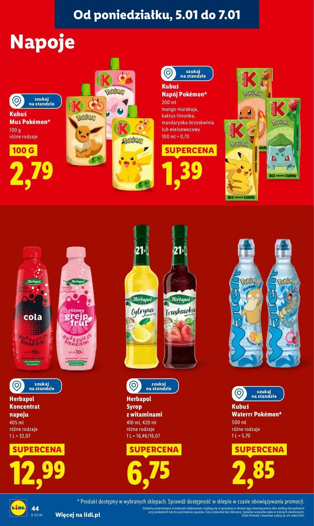 Gazetka promocyjna Lidl  ważna od 05.01.2026 - Strona 46.