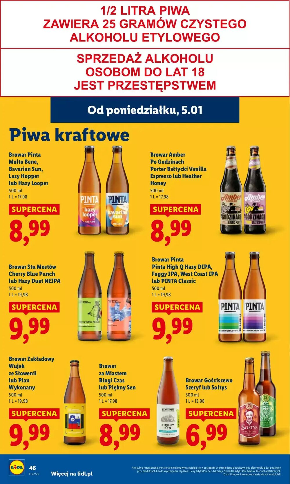 Gazetka promocyjna Lidl  ważna od 05.01.2026 - Strona 48.
