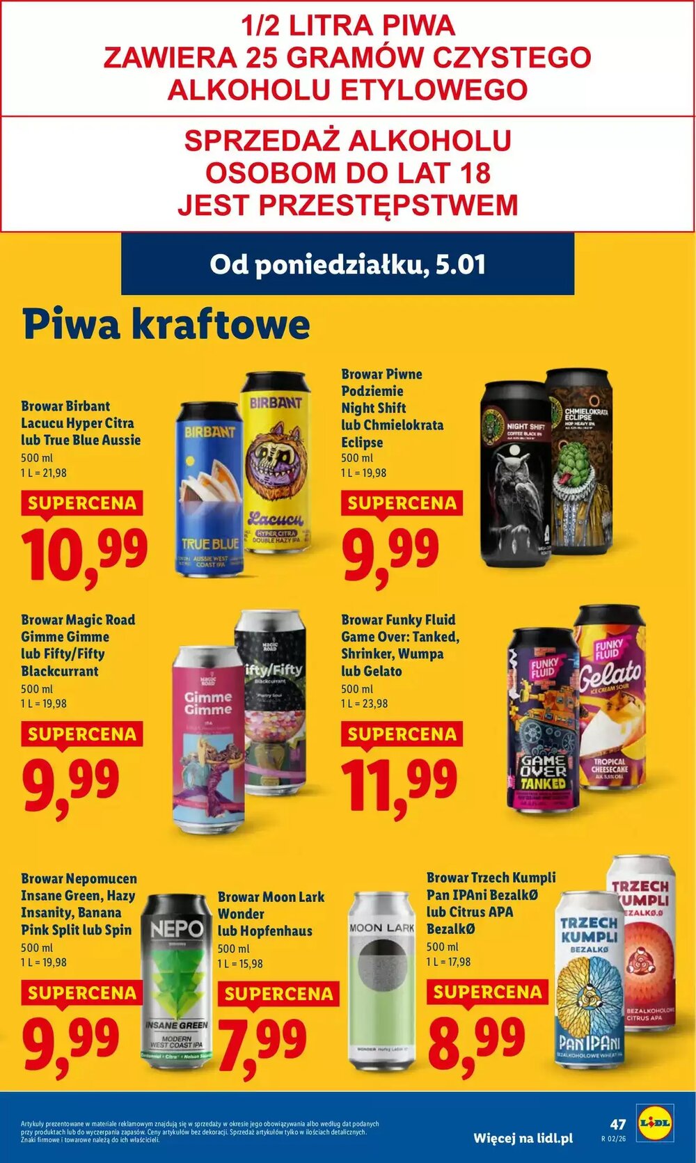 Gazetka promocyjna Lidl  ważna od 05.01.2026 - Strona 49.