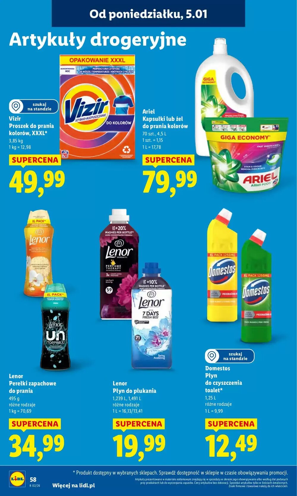 Gazetka promocyjna Lidl  ważna od 05.01.2026 - Strona 60.