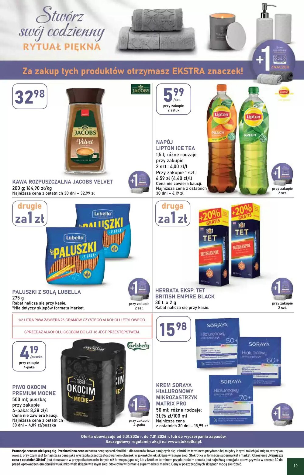Gazetka promocyjna Stokrotka  ważna od 05.01.2026 - Strona 19.