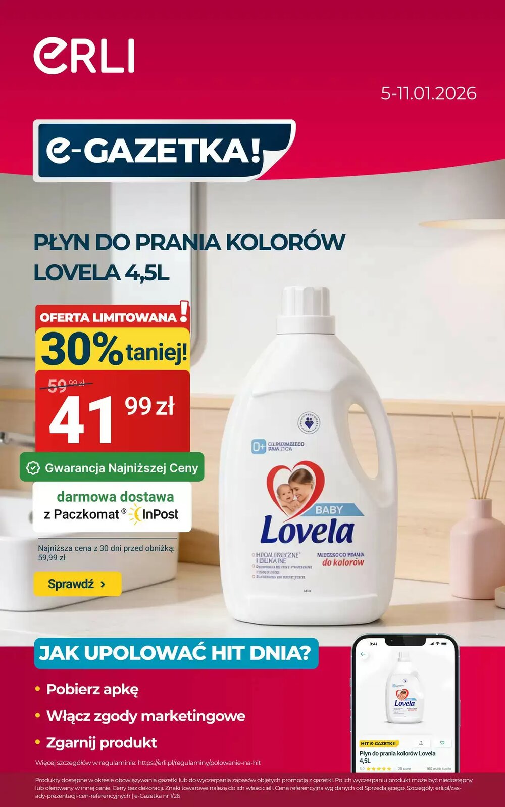 Gazetka promocyjna ERLI  ważna od 05.01.2026 - Strona 1.