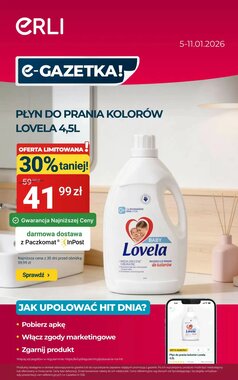 Gazetka promocyjna ERLI  ważna od 05.01.2026