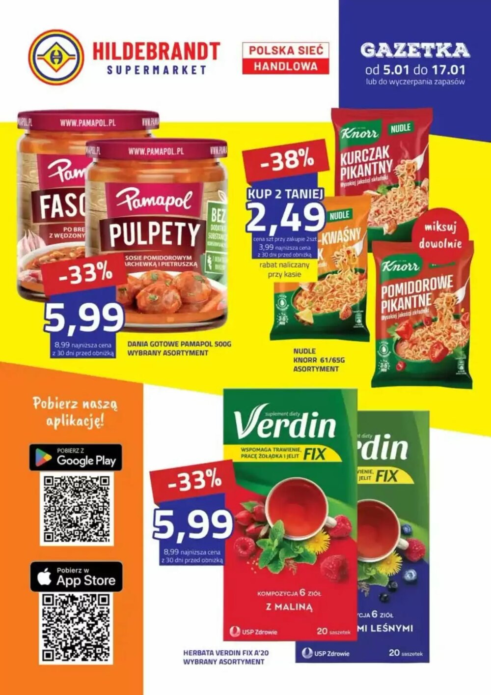 Gazetka promocyjna Hildebrandt  ważna od 05.01.2026 - Strona 1.