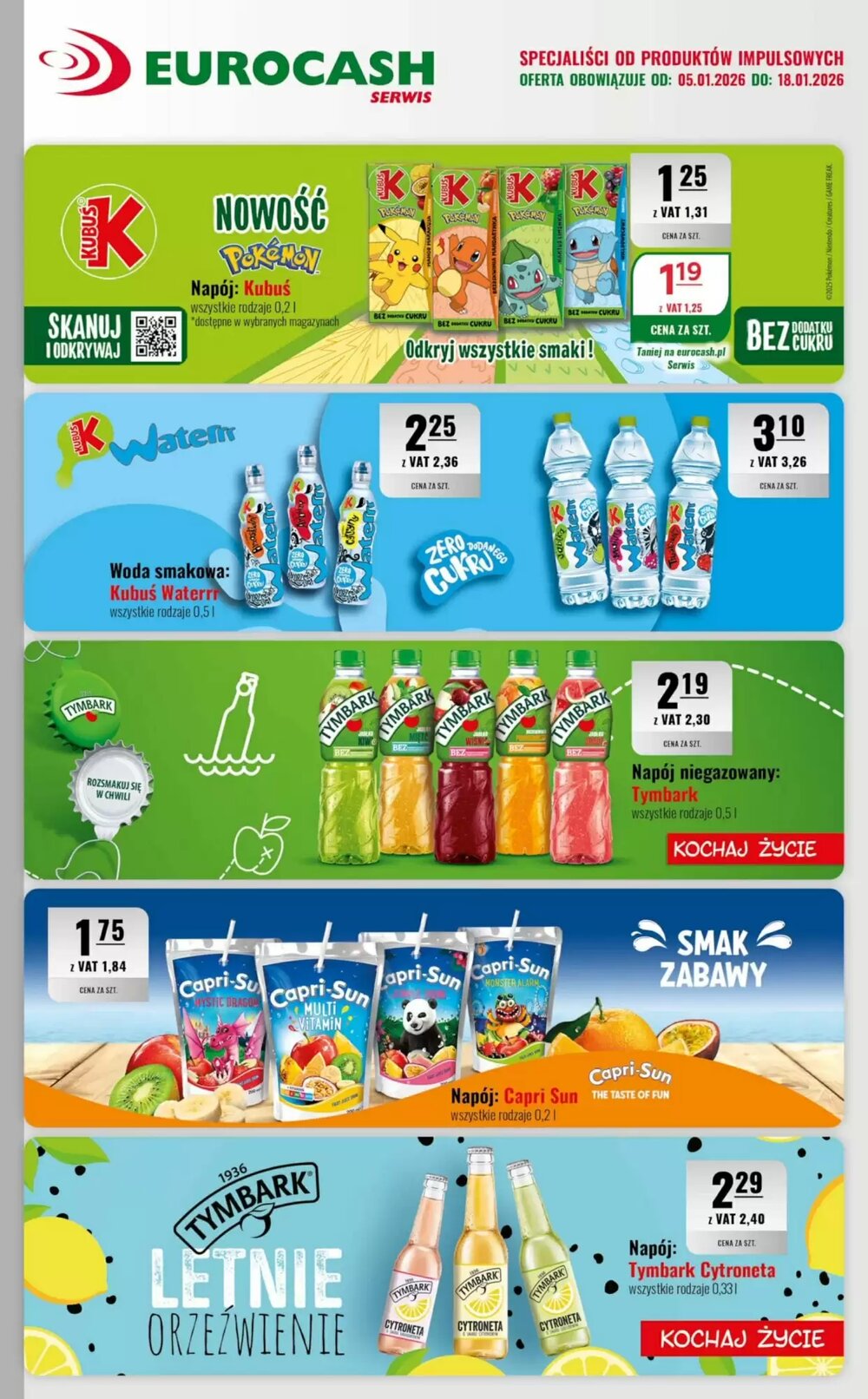 Gazetka promocyjna Eurocash  ważna od 05.01.2026 - Strona 16.