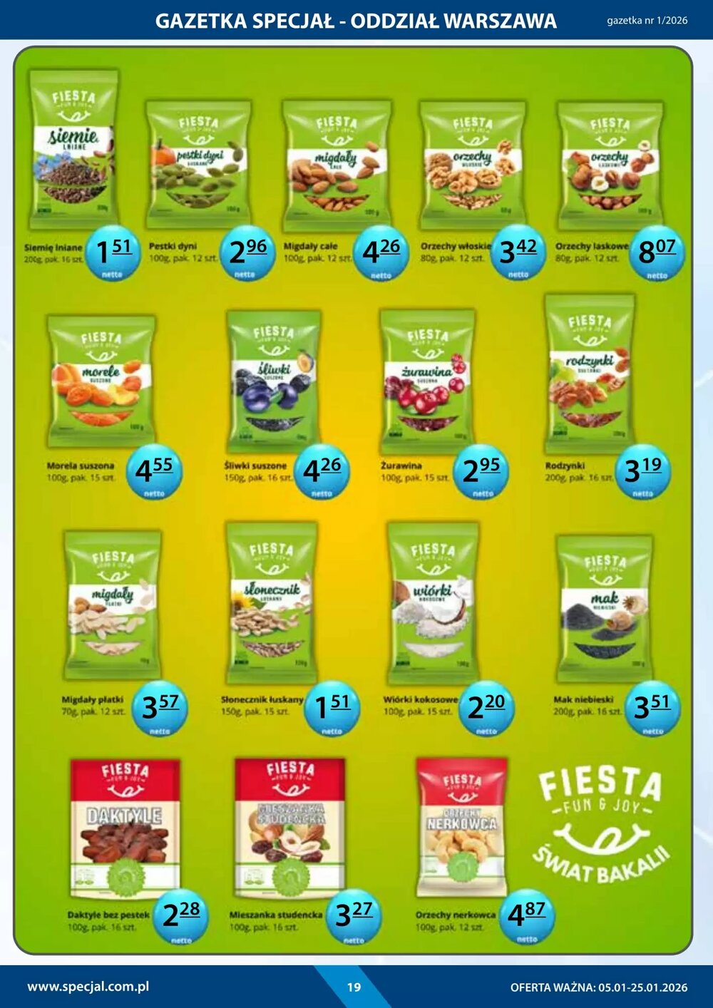 Gazetka promocyjna Specjał  ważna od 05.01.2026 - Strona 19.