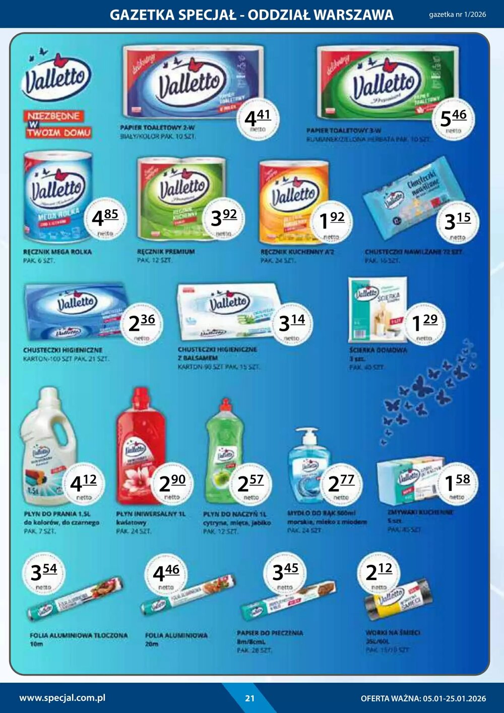 Gazetka promocyjna Specjał  ważna od 05.01.2026 - Strona 21.