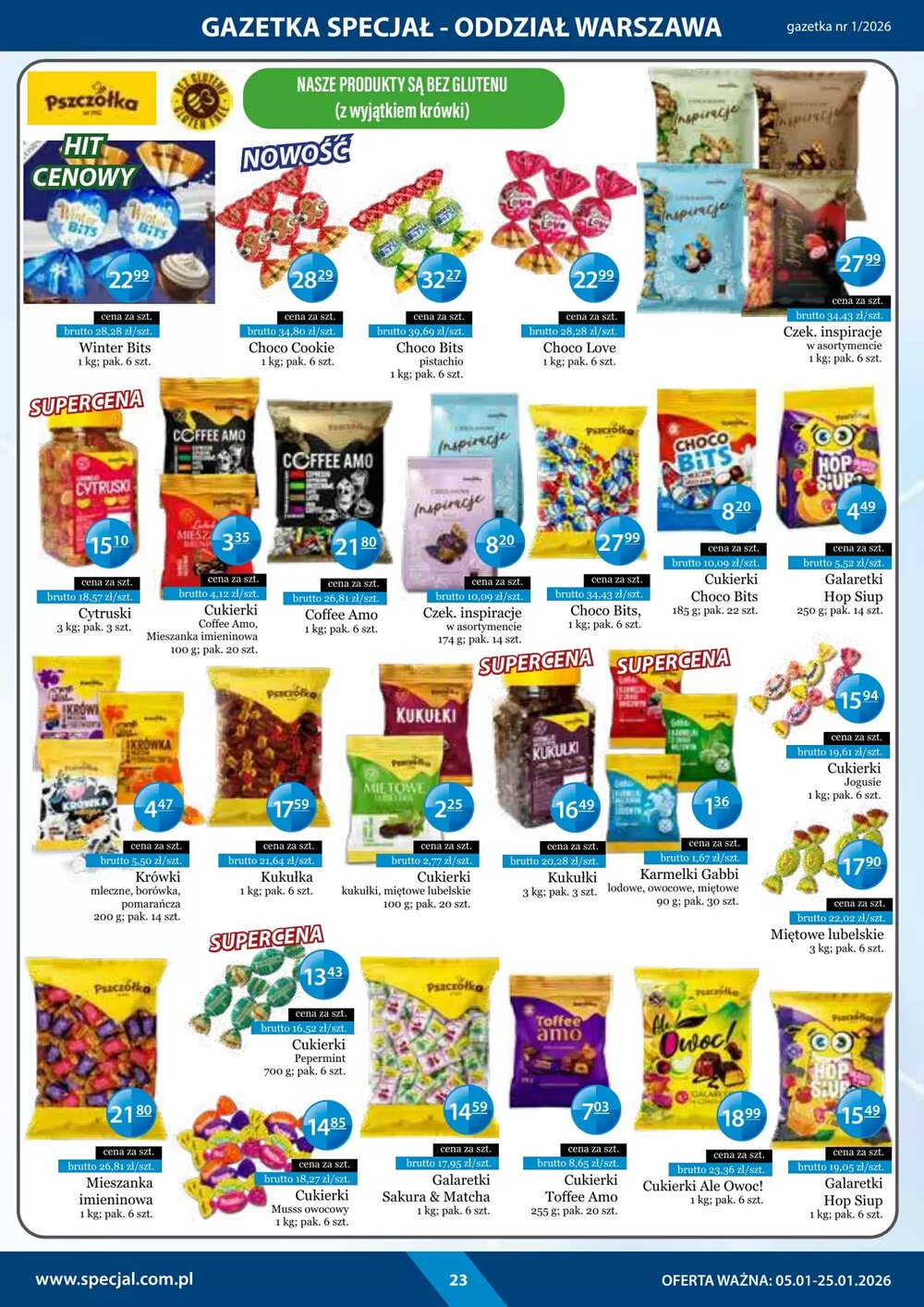 Gazetka promocyjna Specjał  ważna od 05.01.2026 - Strona 23.