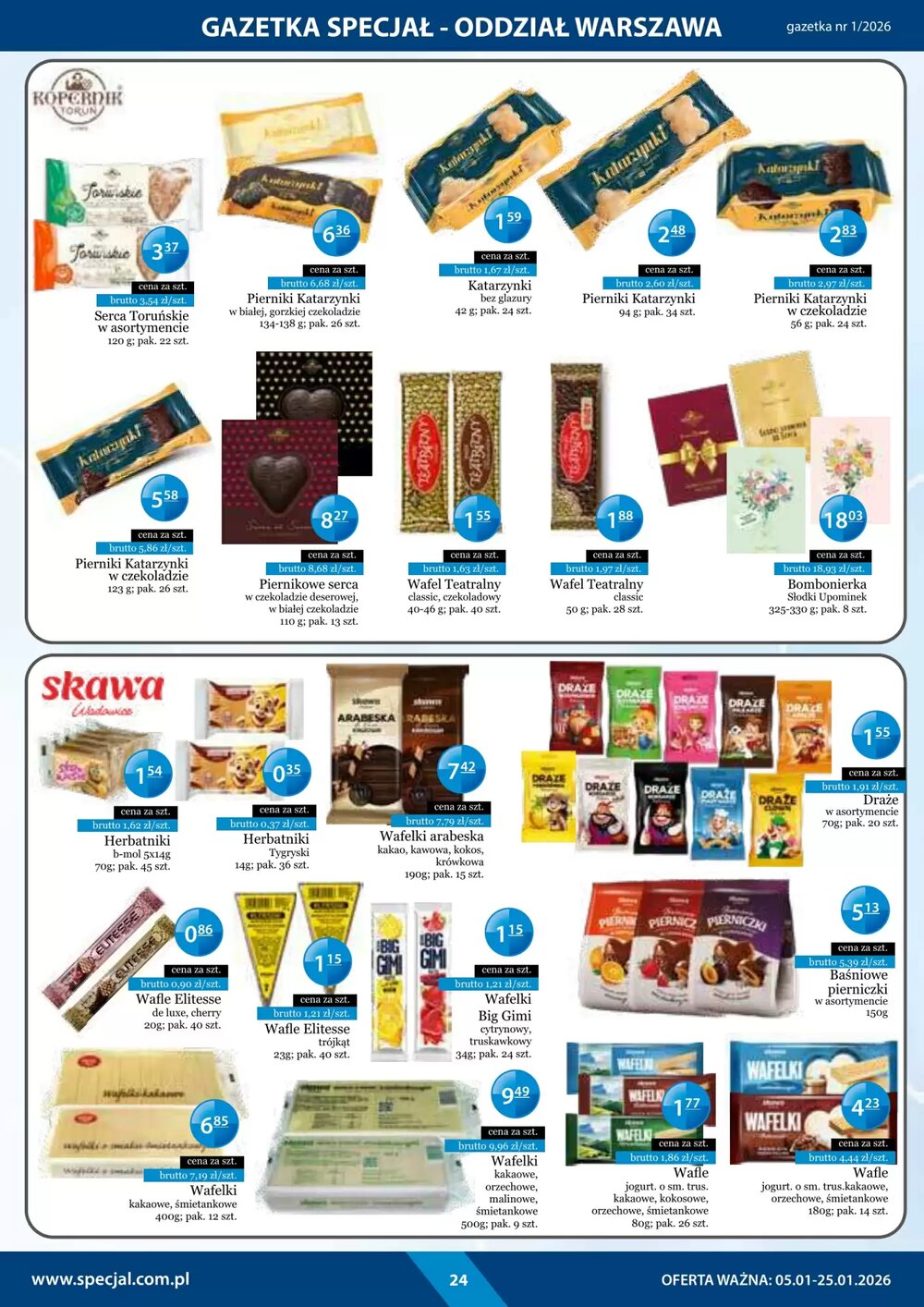 Gazetka promocyjna Specjał  ważna od 05.01.2026 - Strona 24.