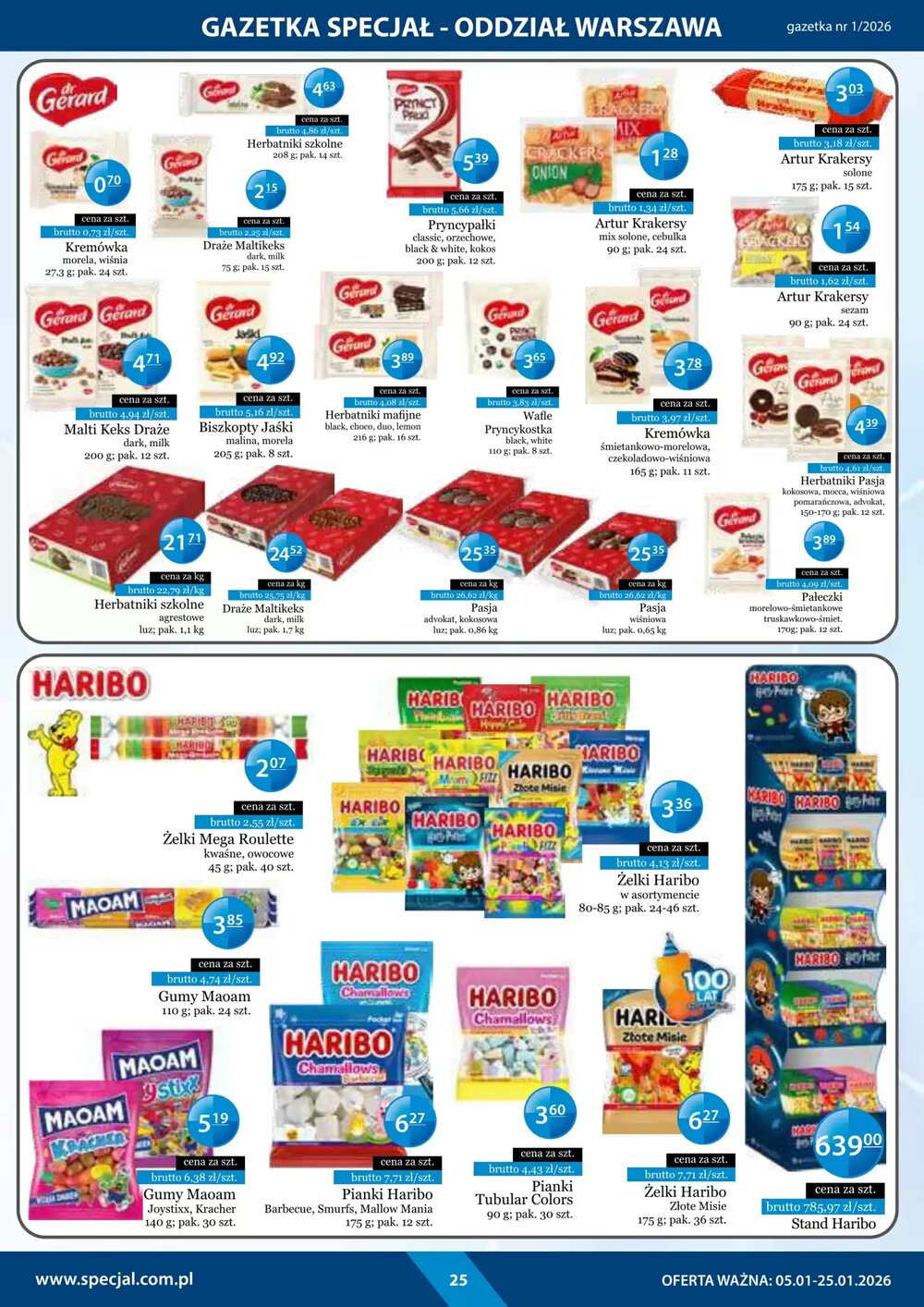 Gazetka promocyjna Specjał  ważna od 05.01.2026 - Strona 25.