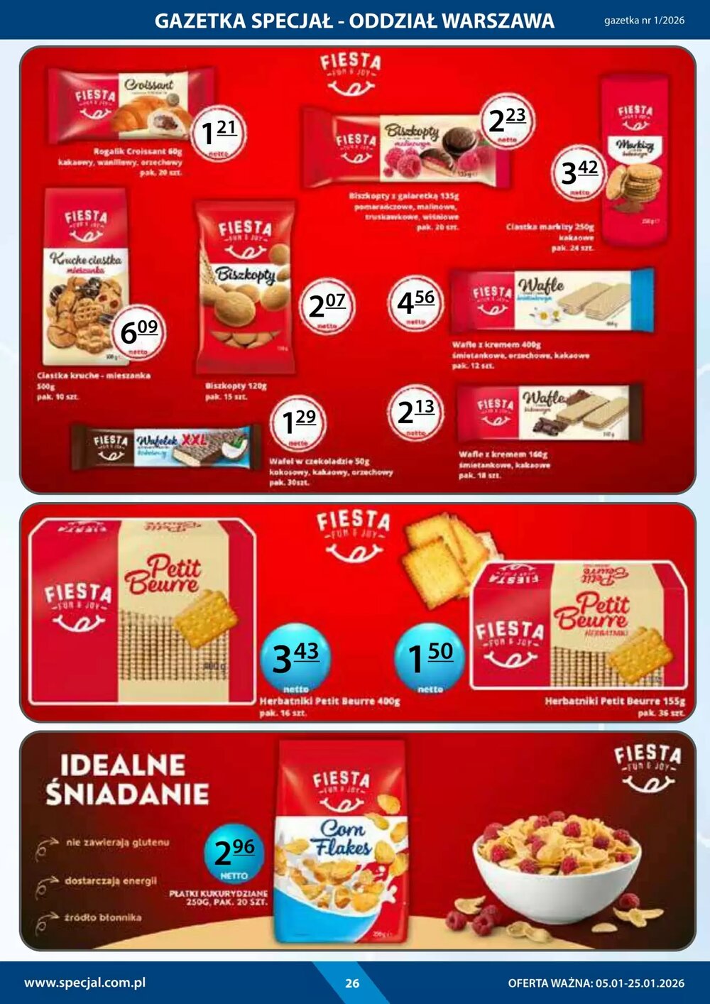Gazetka promocyjna Specjał  ważna od 05.01.2026 - Strona 26.