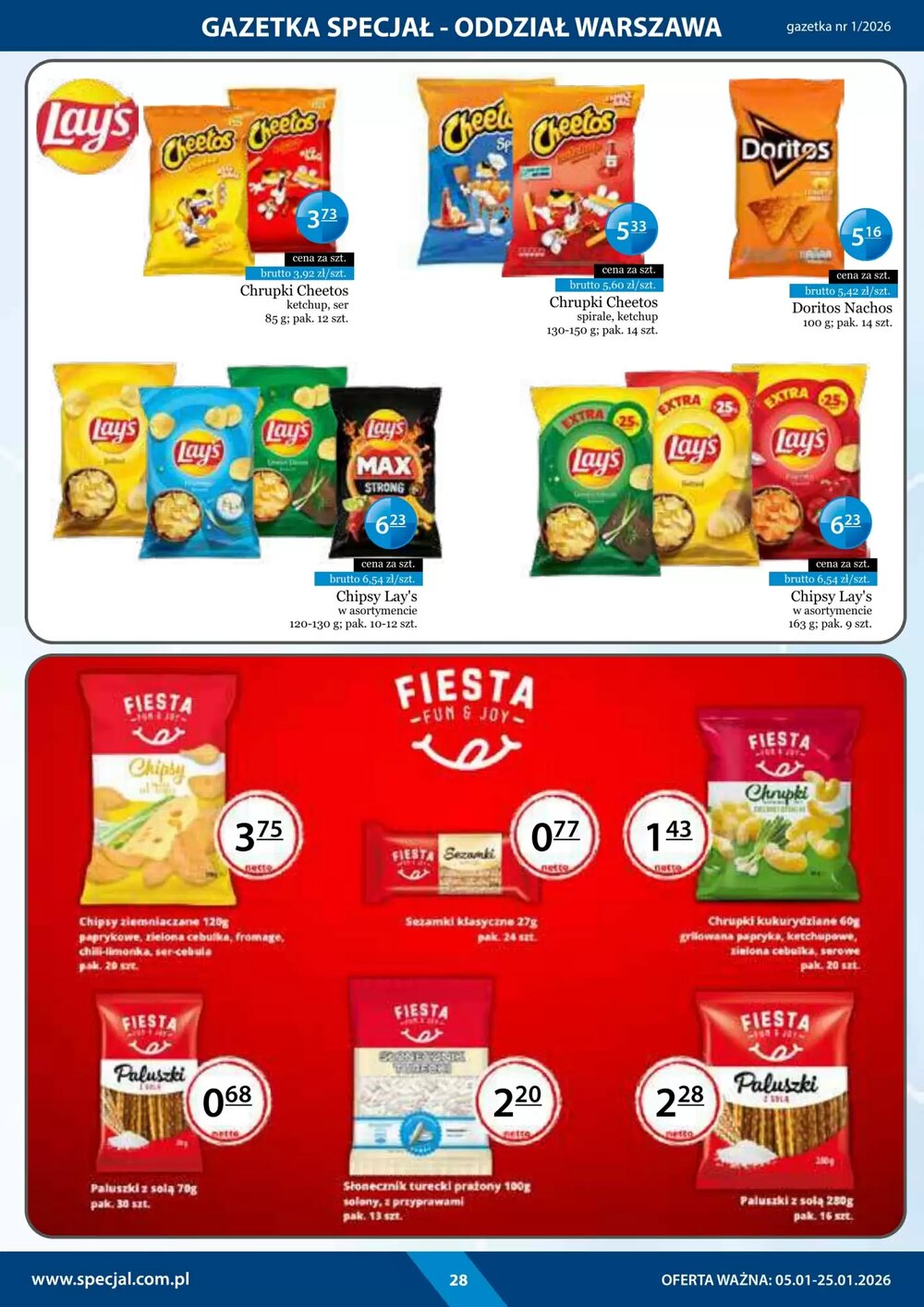 Gazetka promocyjna Specjał  ważna od 05.01.2026 - Strona 28.