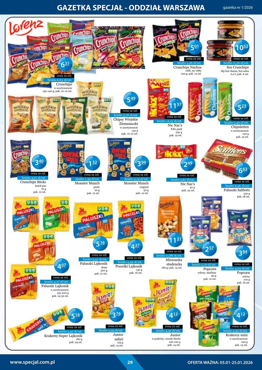 Gazetka promocyjna Specjał  ważna od 05.01.2026 - Strona 29.