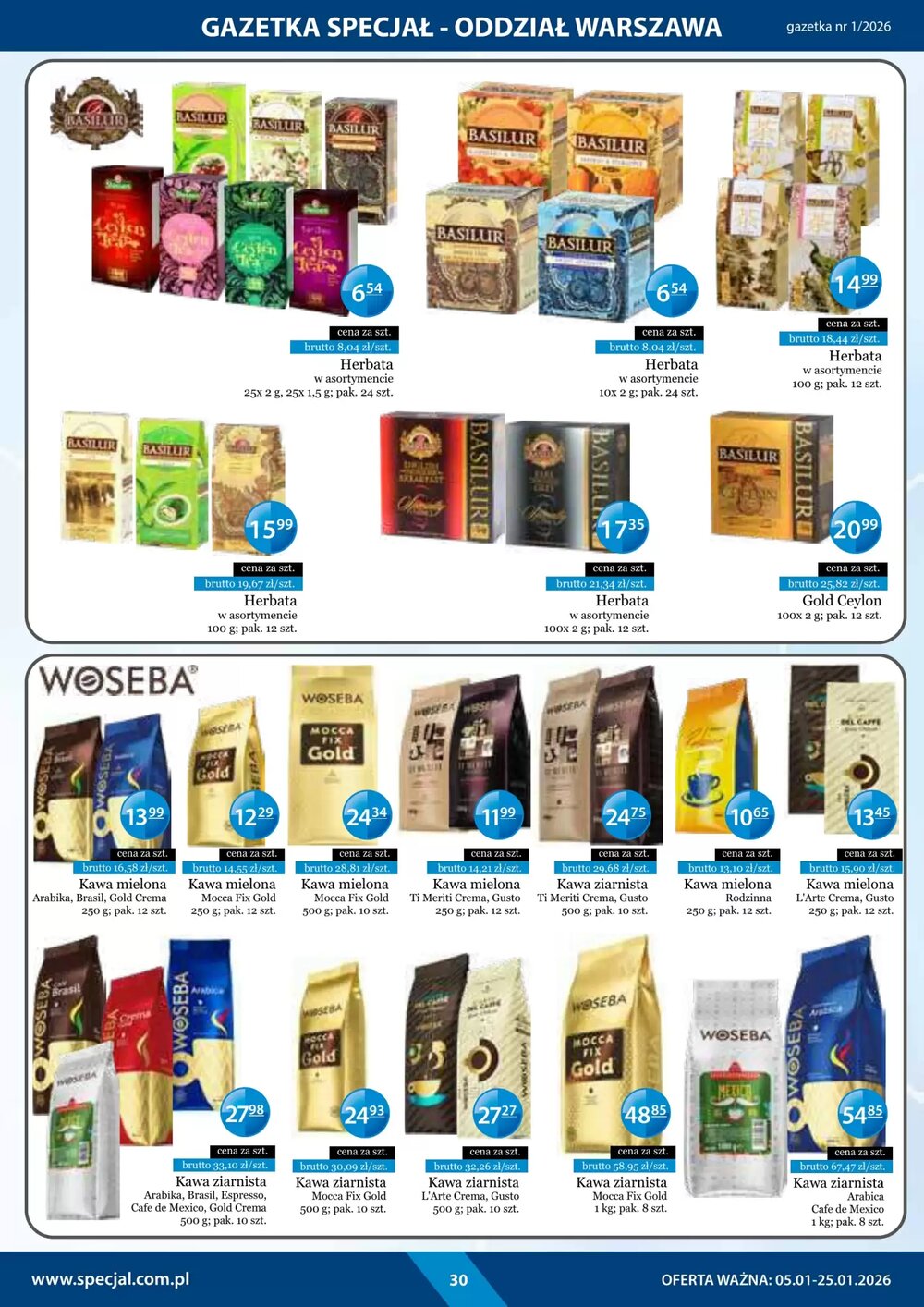 Gazetka promocyjna Specjał  ważna od 05.01.2026 - Strona 30.