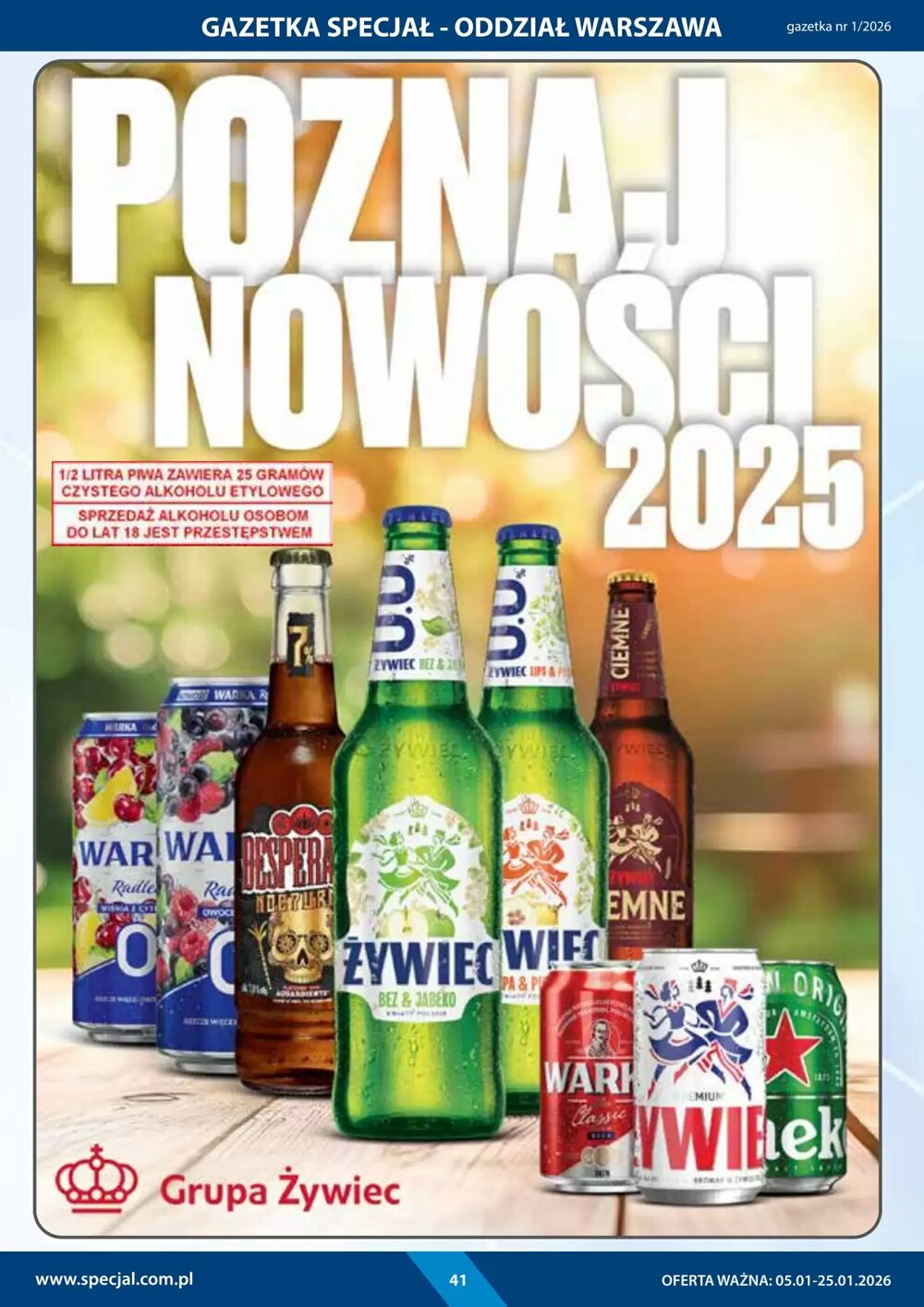 Gazetka promocyjna Specjał  ważna od 05.01.2026 - Strona 41.