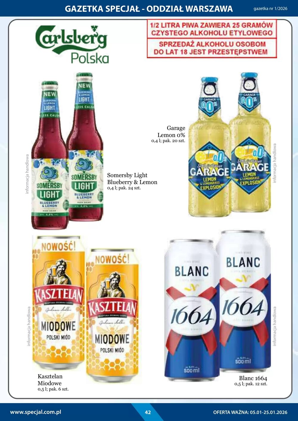 Gazetka promocyjna Specjał  ważna od 05.01.2026 - Strona 42.