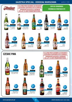 Gazetka promocyjna Specjał  ważna od 05.01.2026 - Strona 43.