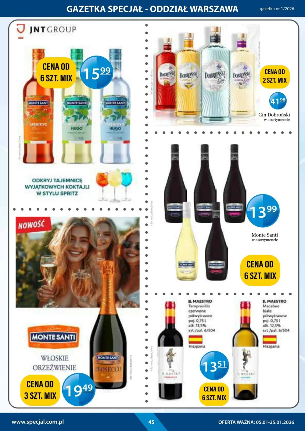 Gazetka promocyjna Specjał  ważna od 05.01.2026 - Strona 45.
