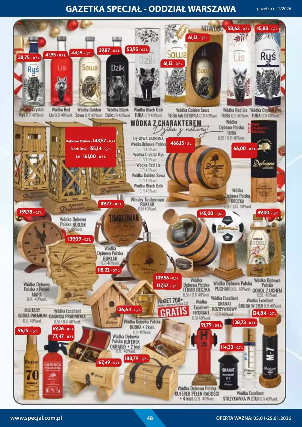 Gazetka promocyjna Specjał  ważna od 05.01.2026 - Strona 48.