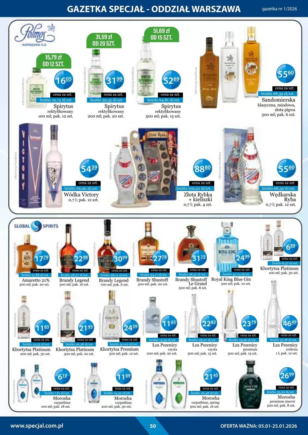 Gazetka promocyjna Specjał  ważna od 05.01.2026 - Strona 50.