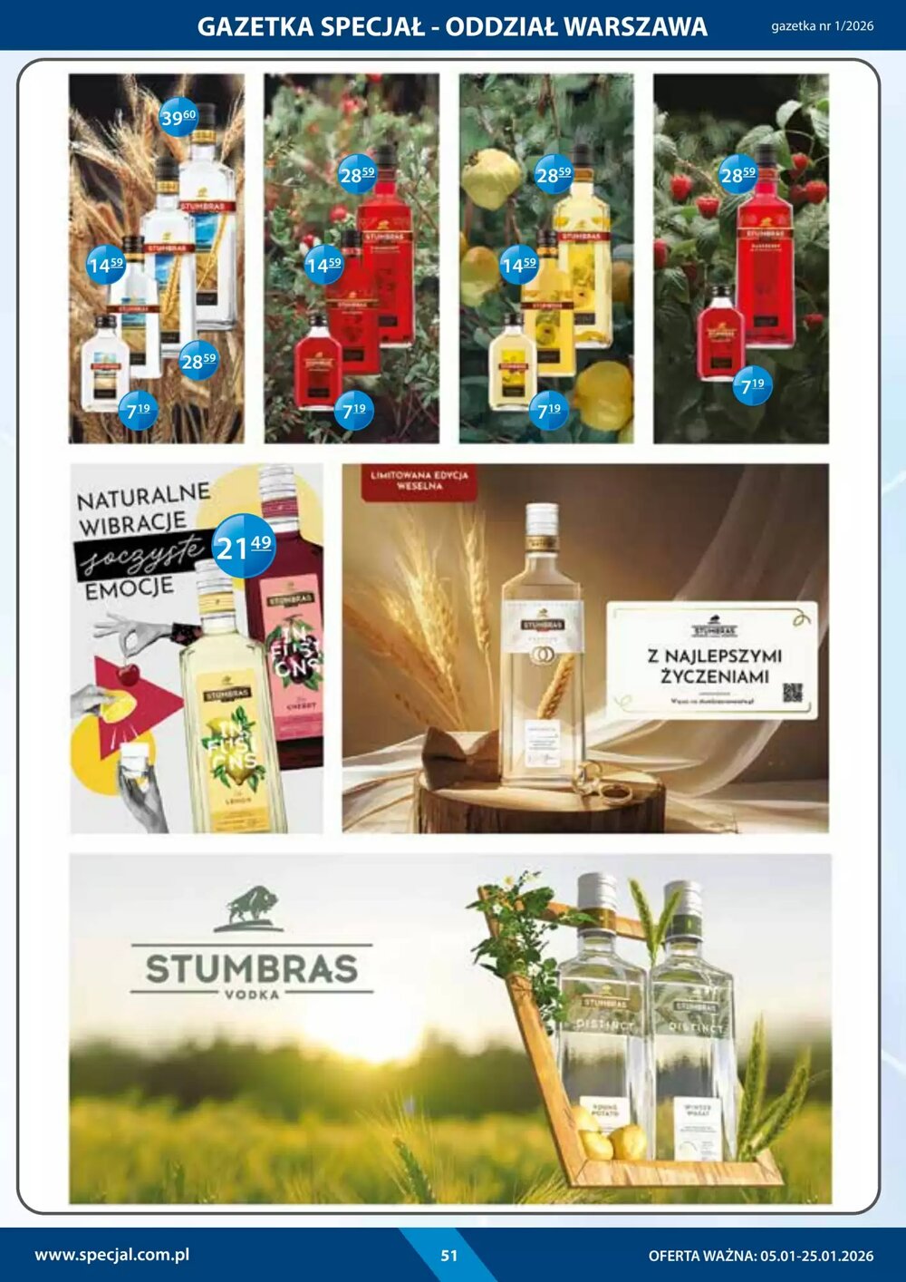 Gazetka promocyjna Specjał  ważna od 05.01.2026 - Strona 51.